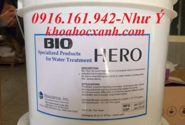 BIO HERO – Men vi sinh nguyên liệu dạng hạt xử lý đáy ao nuôi tôm, khử khí độc