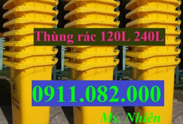 Kiên giang nơi bán thùng rác 25 lít, 120l 240l đạp chân giá rẻ- lh 0911082000