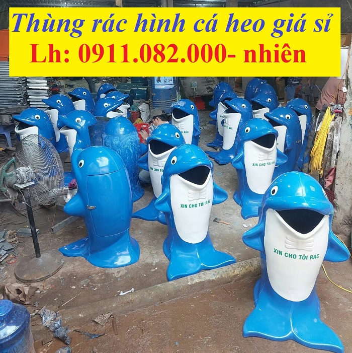 Cung cấp thùng rác giá rẻ tại cần thơ- thùng rác gấu trúc, thùng rác công cộng- lh 0911082000