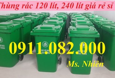 Hạ giá thùng rác công cộng- thùng rác nhựa giá rẻ tại an giang- lh 0911082000