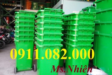 Chuyên phân phối thùng rác giá rẻ , thùng rác nhựa 120L 240L giá cạnh tranh- lh 0911082000