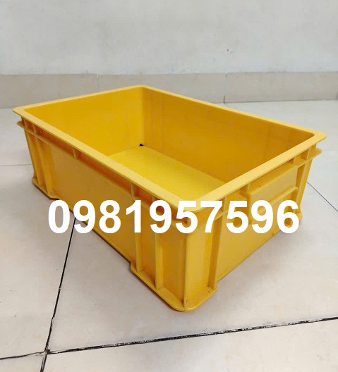 Thùng nhựa đặc B4, khay nhựa B4 kích thước 510 x 340 x 170 mm