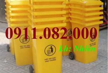 Ở đâu thùng rác bán giá rẻ cạnh tranh- thùng rác 120l 240l 660l giá rẻ- lh 0911082000